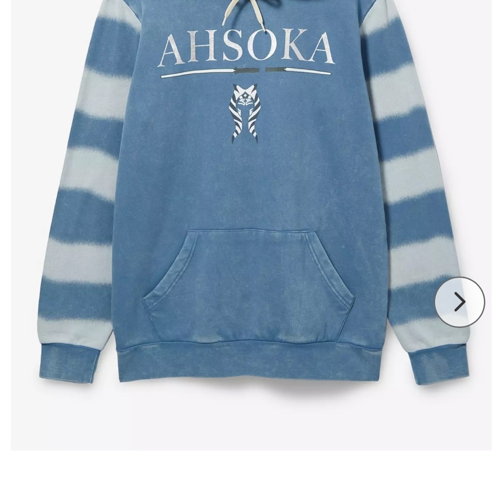 Her Universe Blue and White Ahsoka pullover hoodie